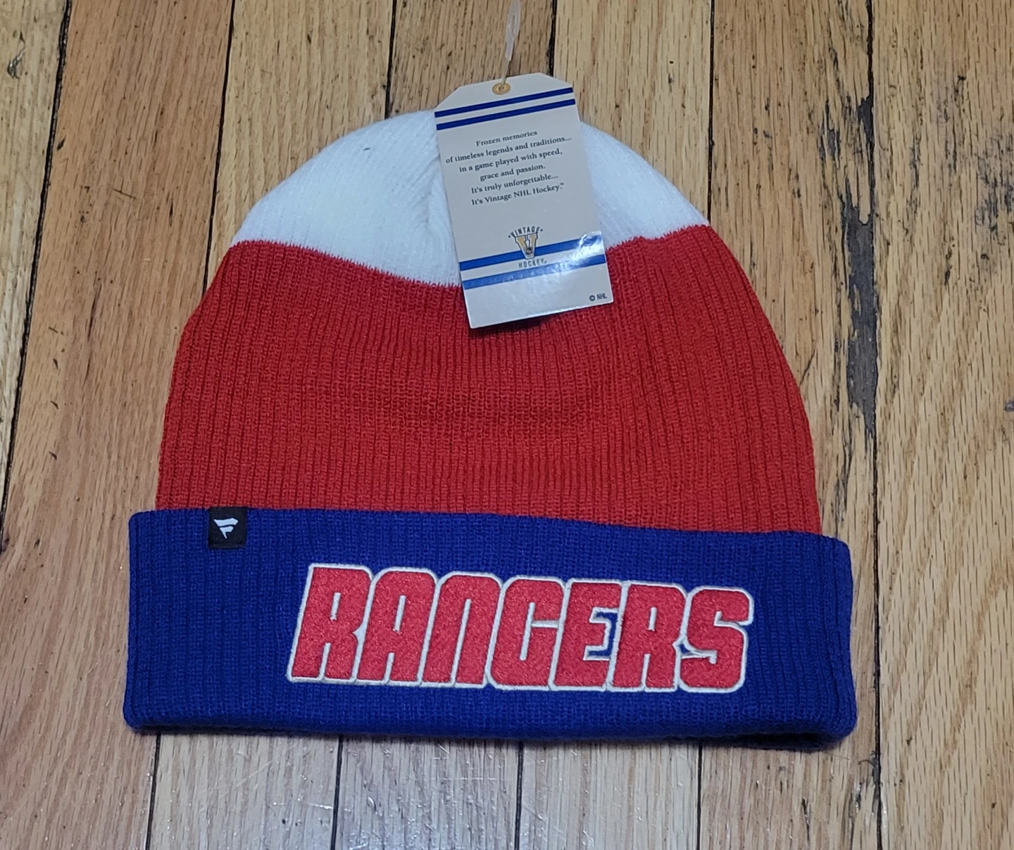 New York Rangers "Vintage Hockey" Beanie - photo 2