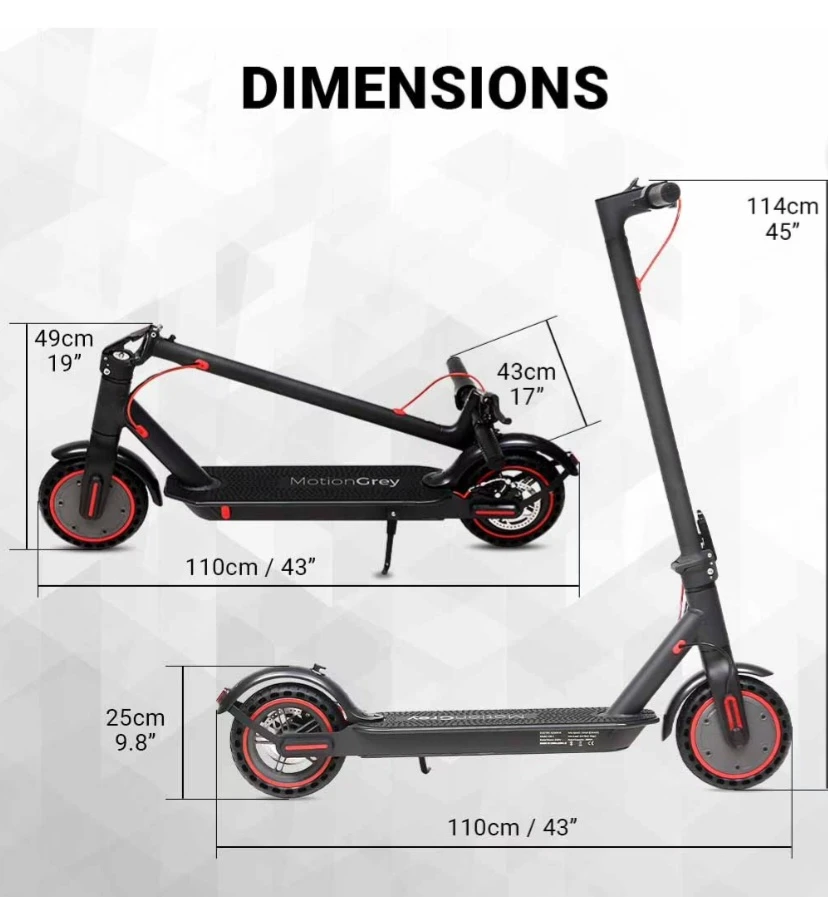 MotionGrey Electric Scooter - photo 5