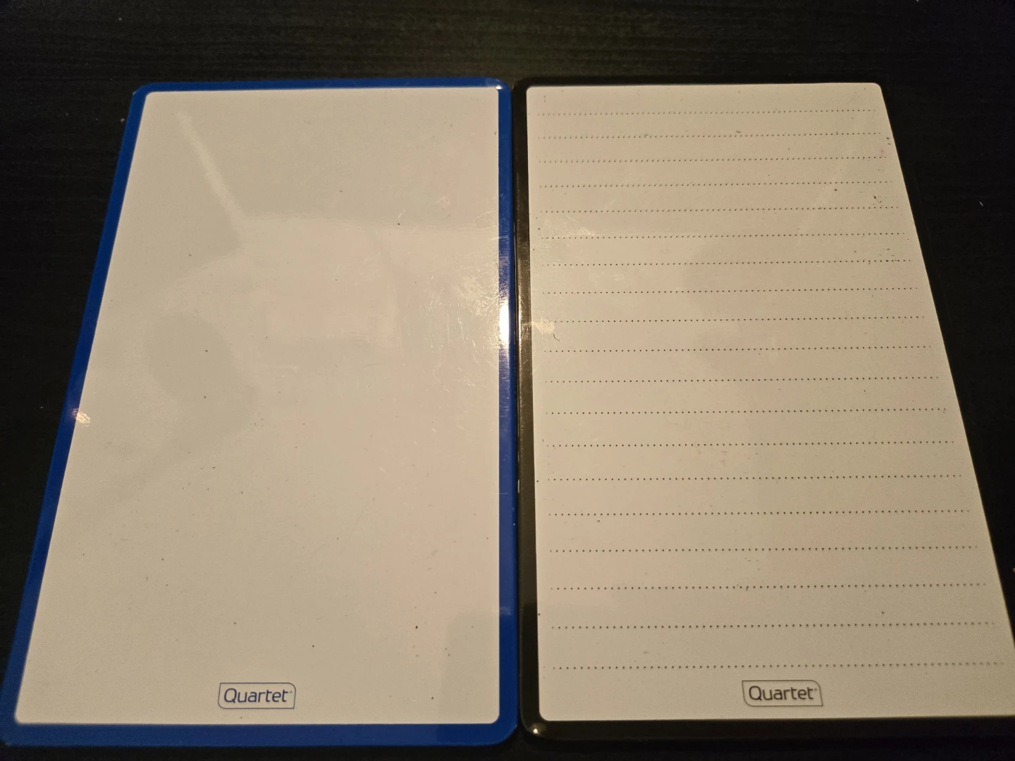 Quartet Magnetic Dry Erase Board and Lined Note Pad