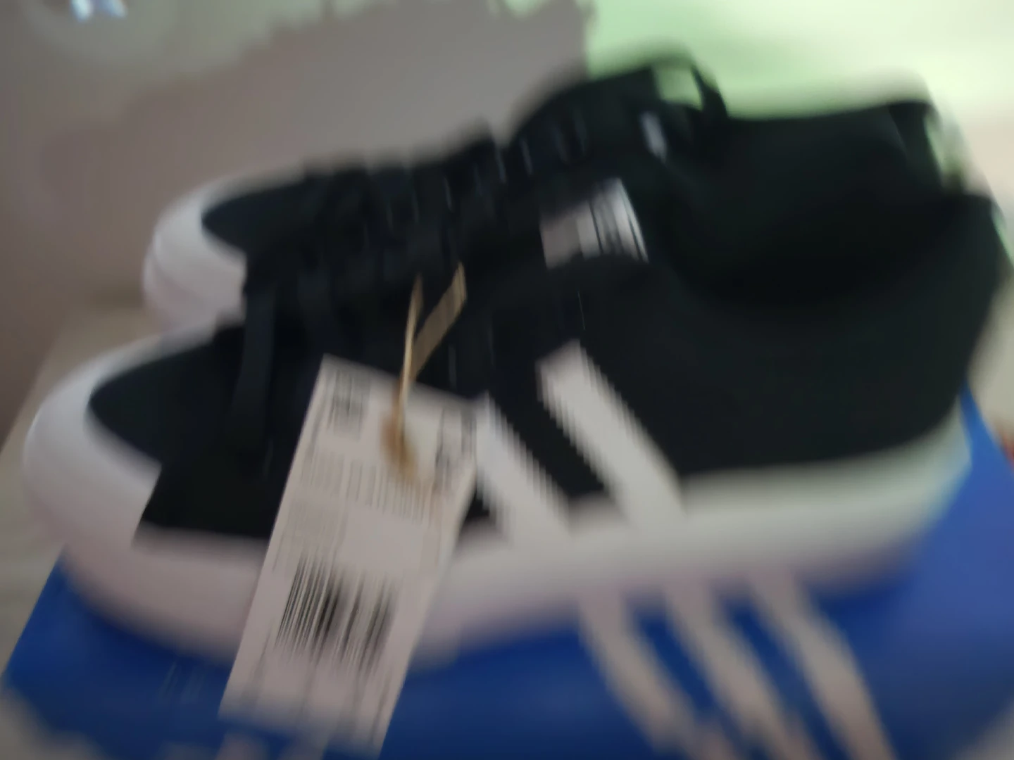 Adidas Black Platform Shoes - photo 4