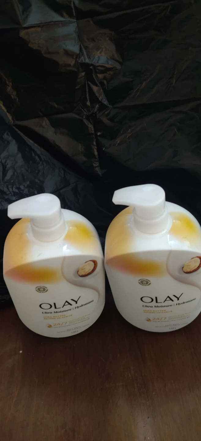 Olay Ultra Moisture Shea Butter Body Wash 1.03L x 2