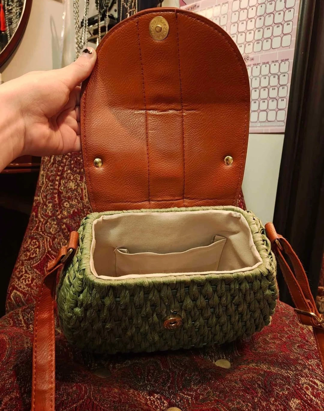 Woven Crossbody Bag - photo 4