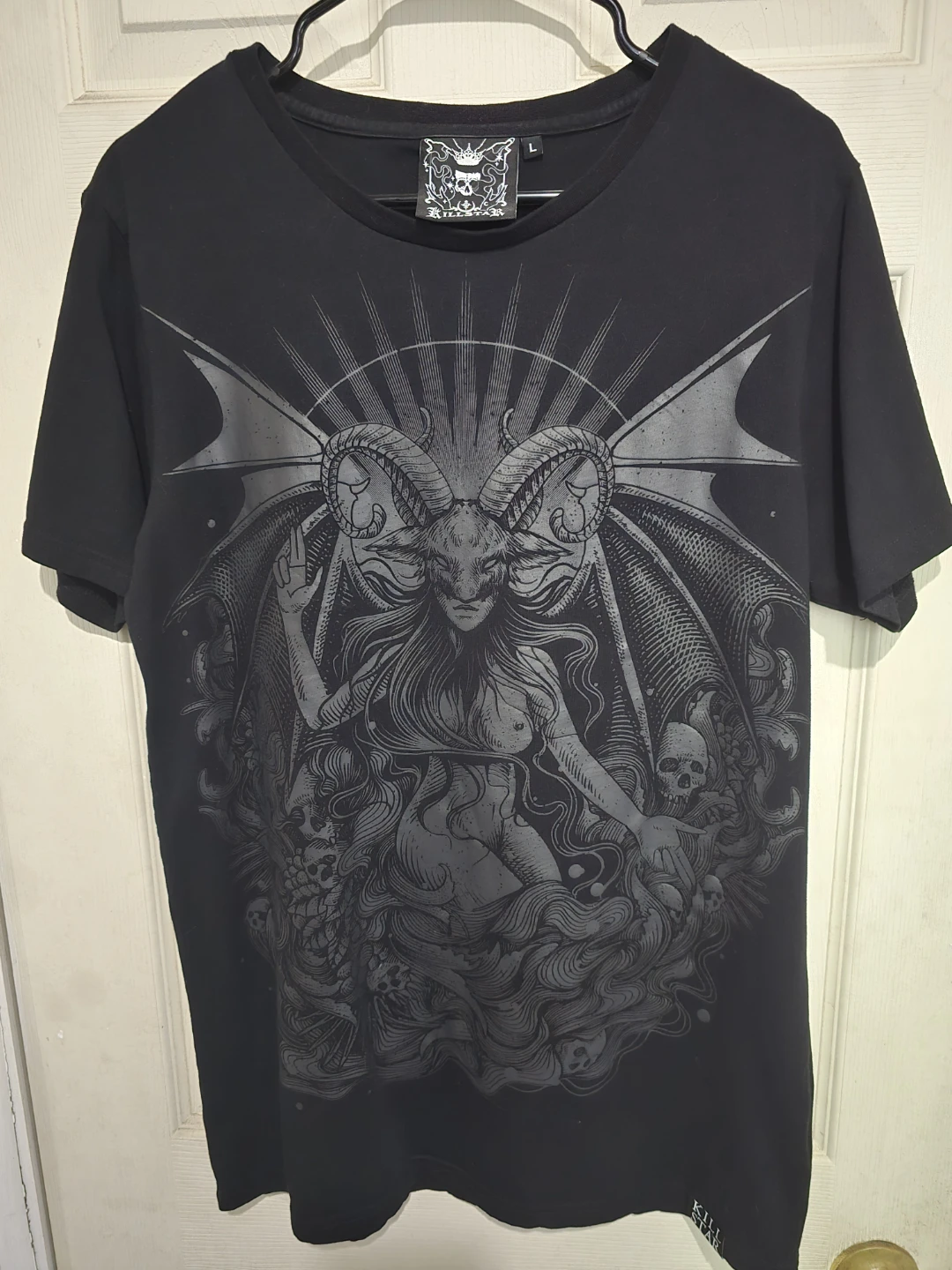 Killstar "Satan is a Woman" Baphomet graphic t-shirt