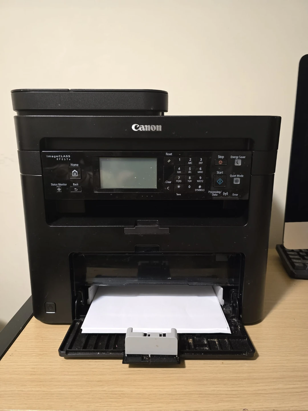 Computer and Canon imageCLASS MF232w Wireless All-in-One Printer - photo 2