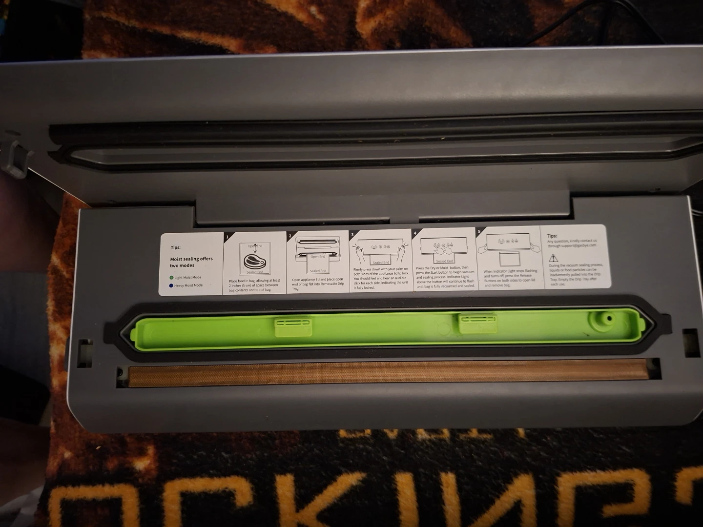 Gosbye V73D Vacuum Sealer - photo 2