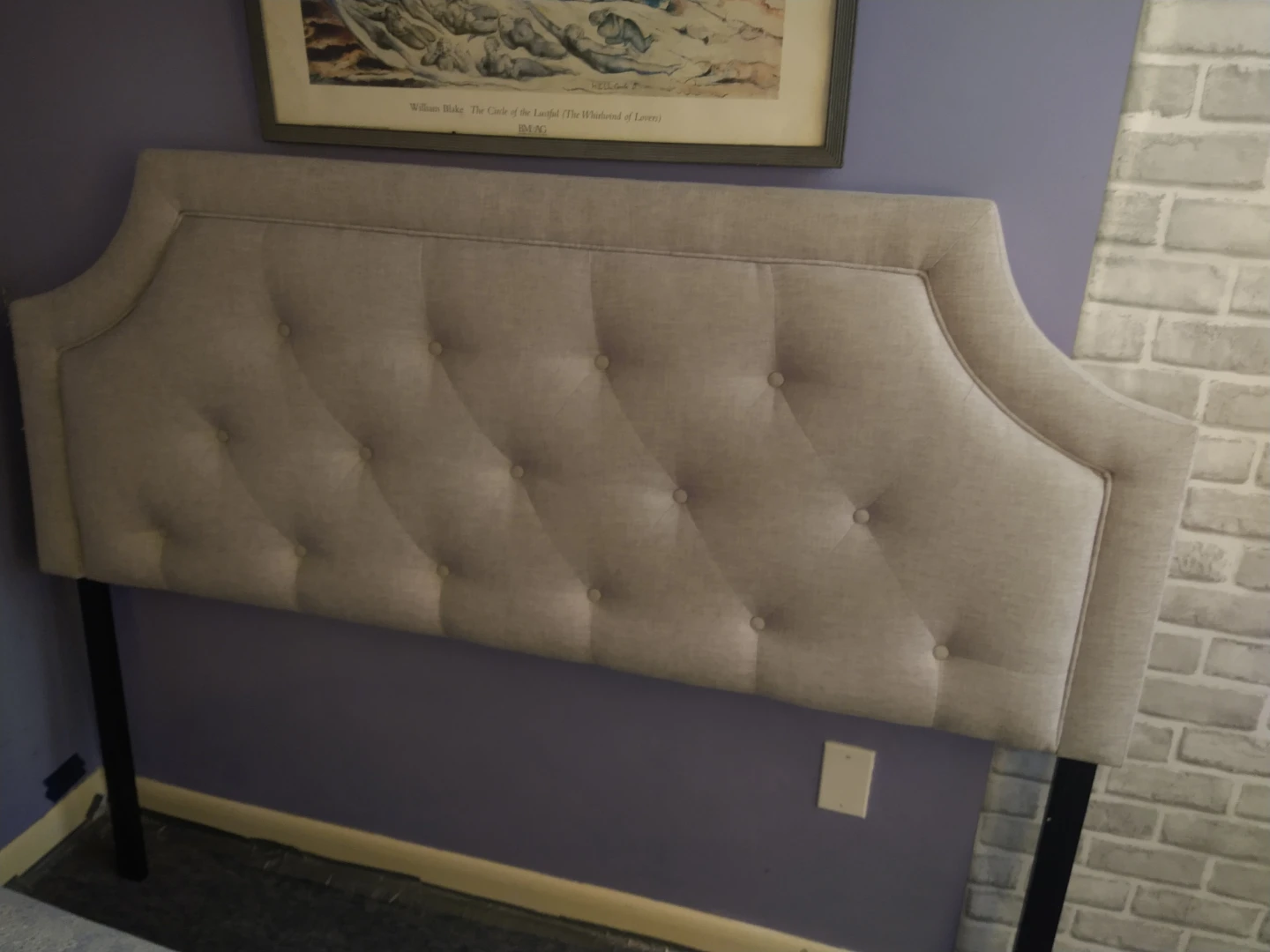 Tufted Upholstered Headboard - photo 2