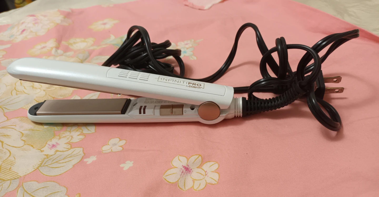 InfinitiPro by Conair 2-in-1 Hair Straightener & Curler
