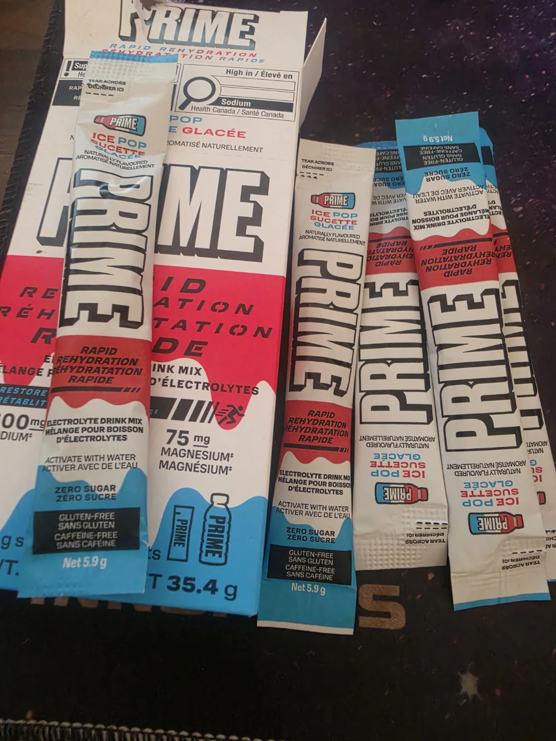 Prime Hydration Sticks - Ice Pop Flavour (6-Pack) 5 left - photo 2