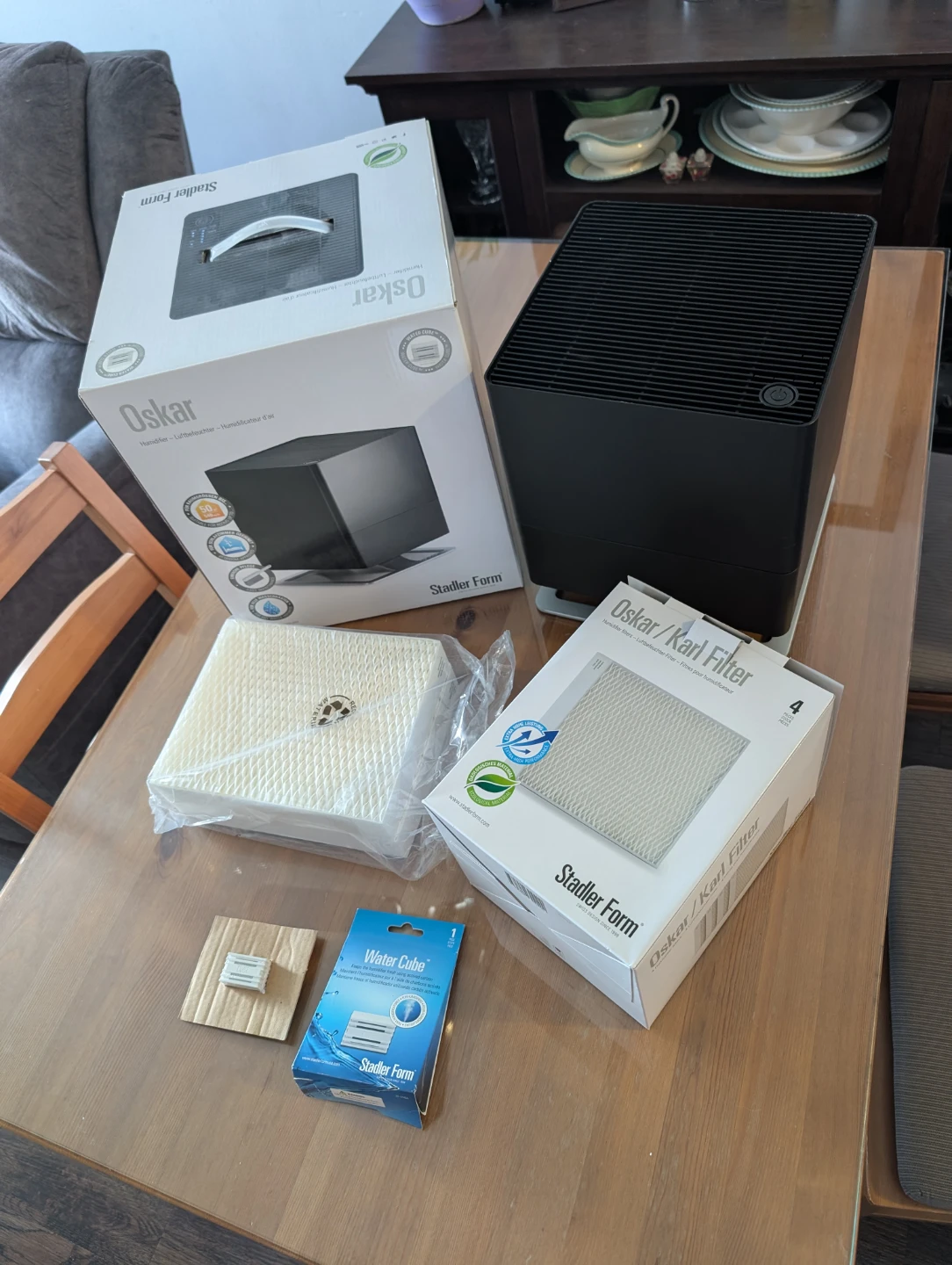 Stadler Form Oskar Humidifier Bundle w/ Brand New Filters