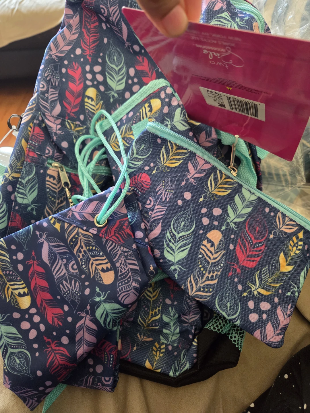 Fashion Girls 6pc Backpack Set - photo 4