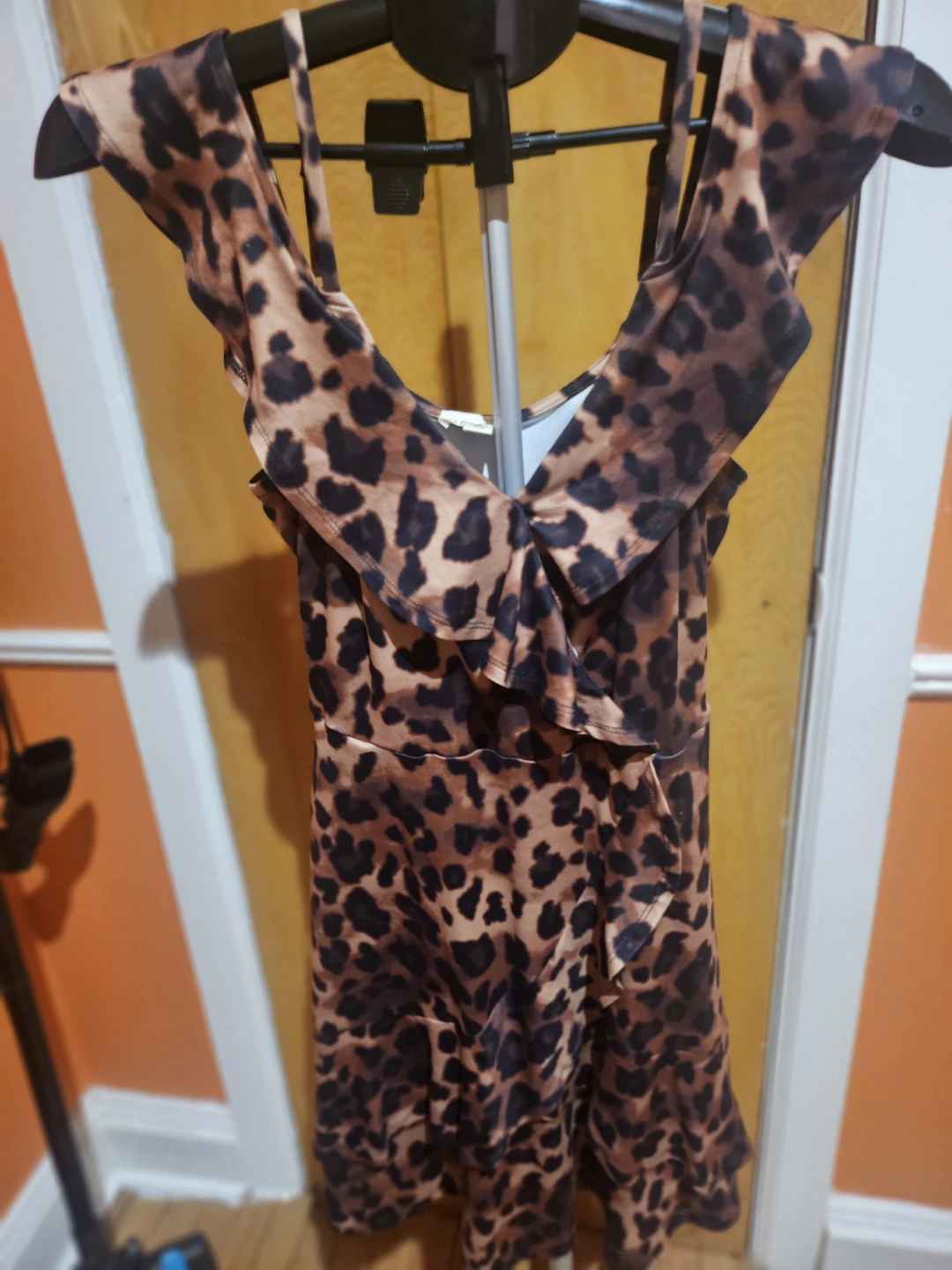 The General Good Leopard Print Mini Dress