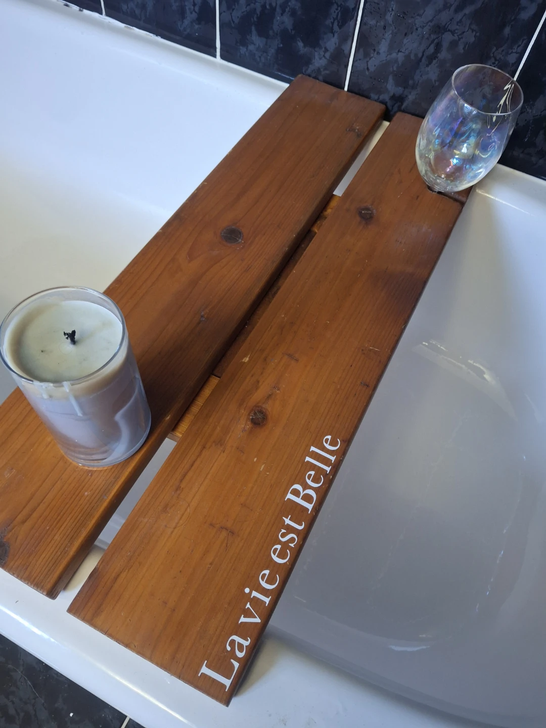 Wooden Bathtub Tray solid wood