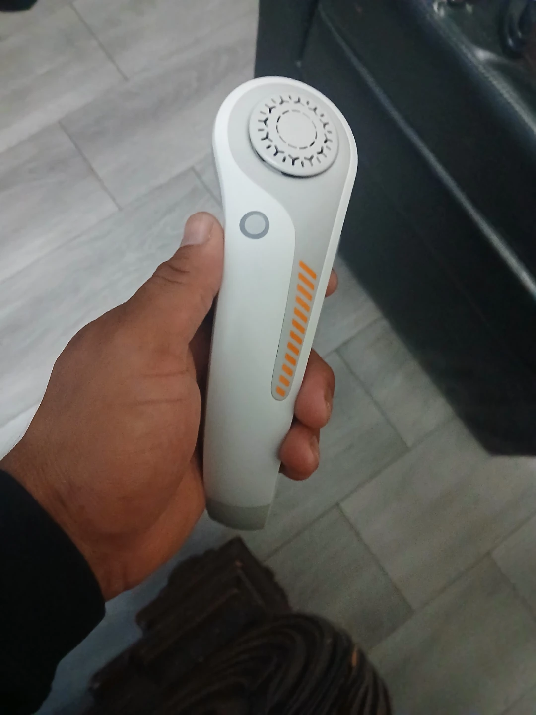 White Neck Fan - photo 4
