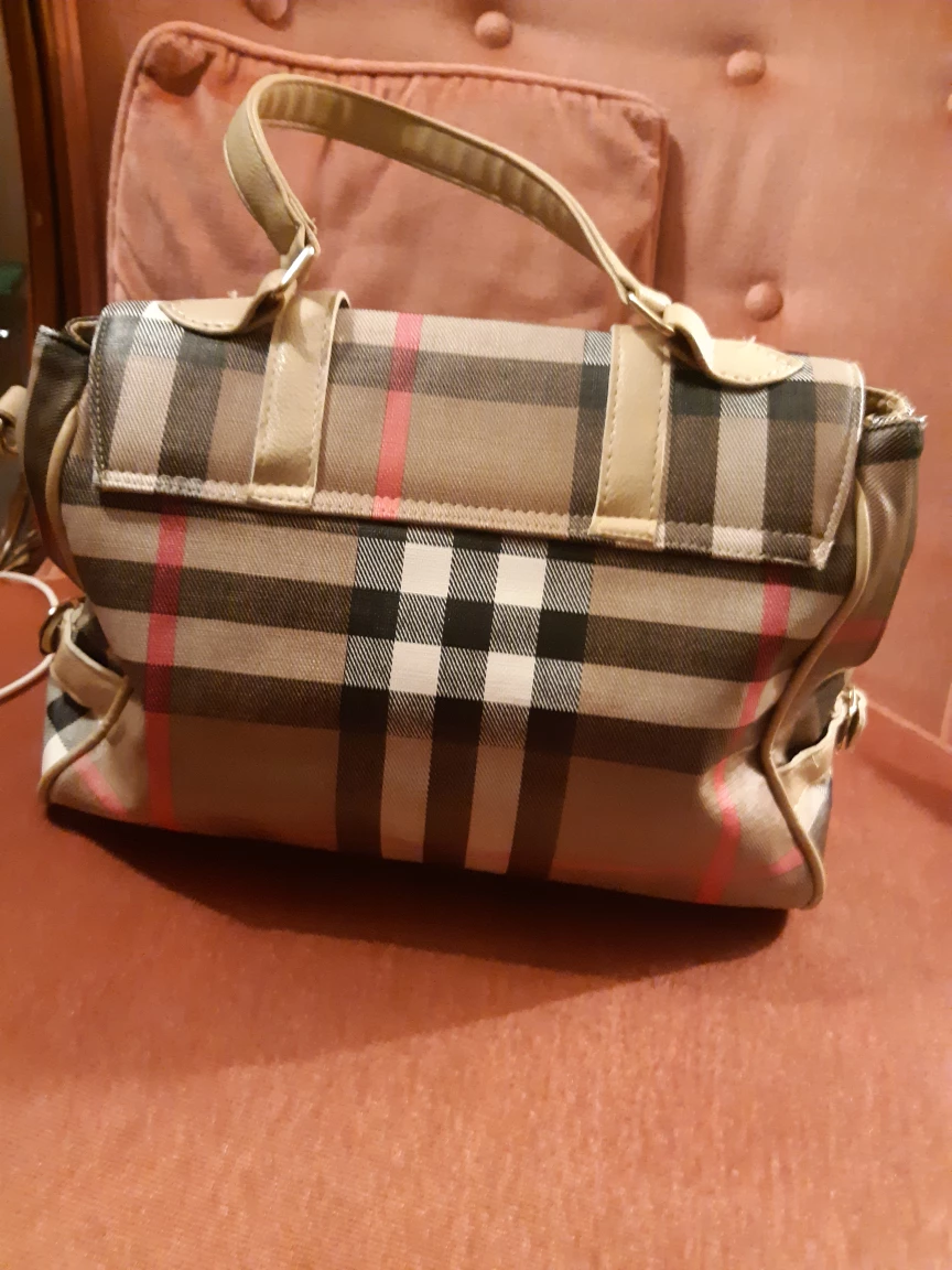 Plaid Satchel Handbag - photo 3