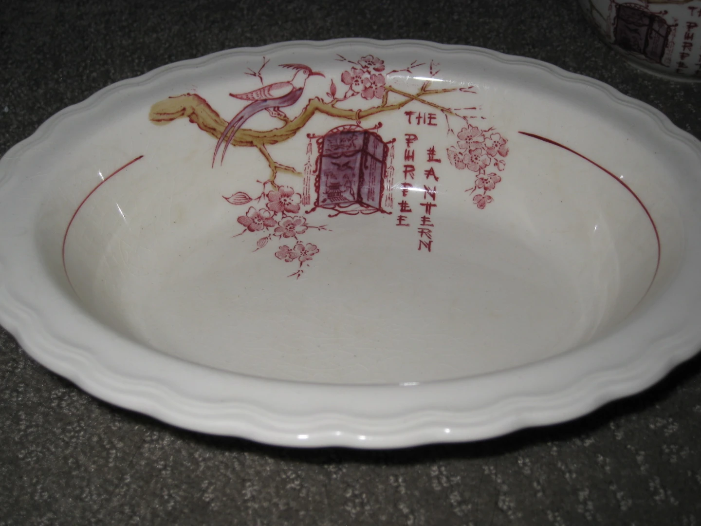 Wood's Burslem England Antique Bowls (Set of 3) - Purple Lantern - photo 2