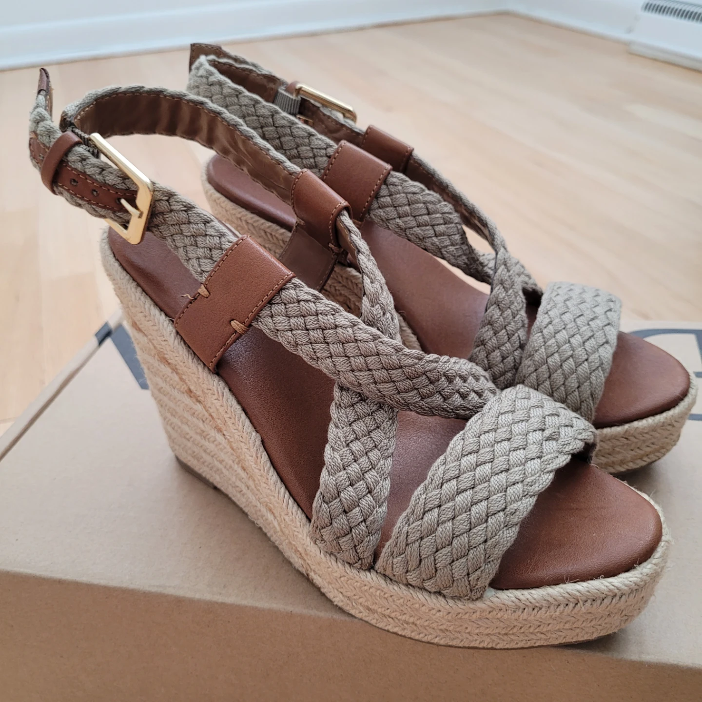 Banana Republic Espadrille Wedge Sandals