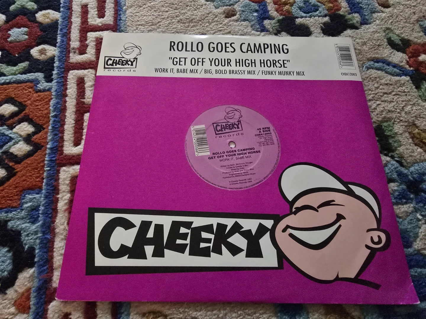 Rollo - Rollo Goes Camping - 3 track 12"