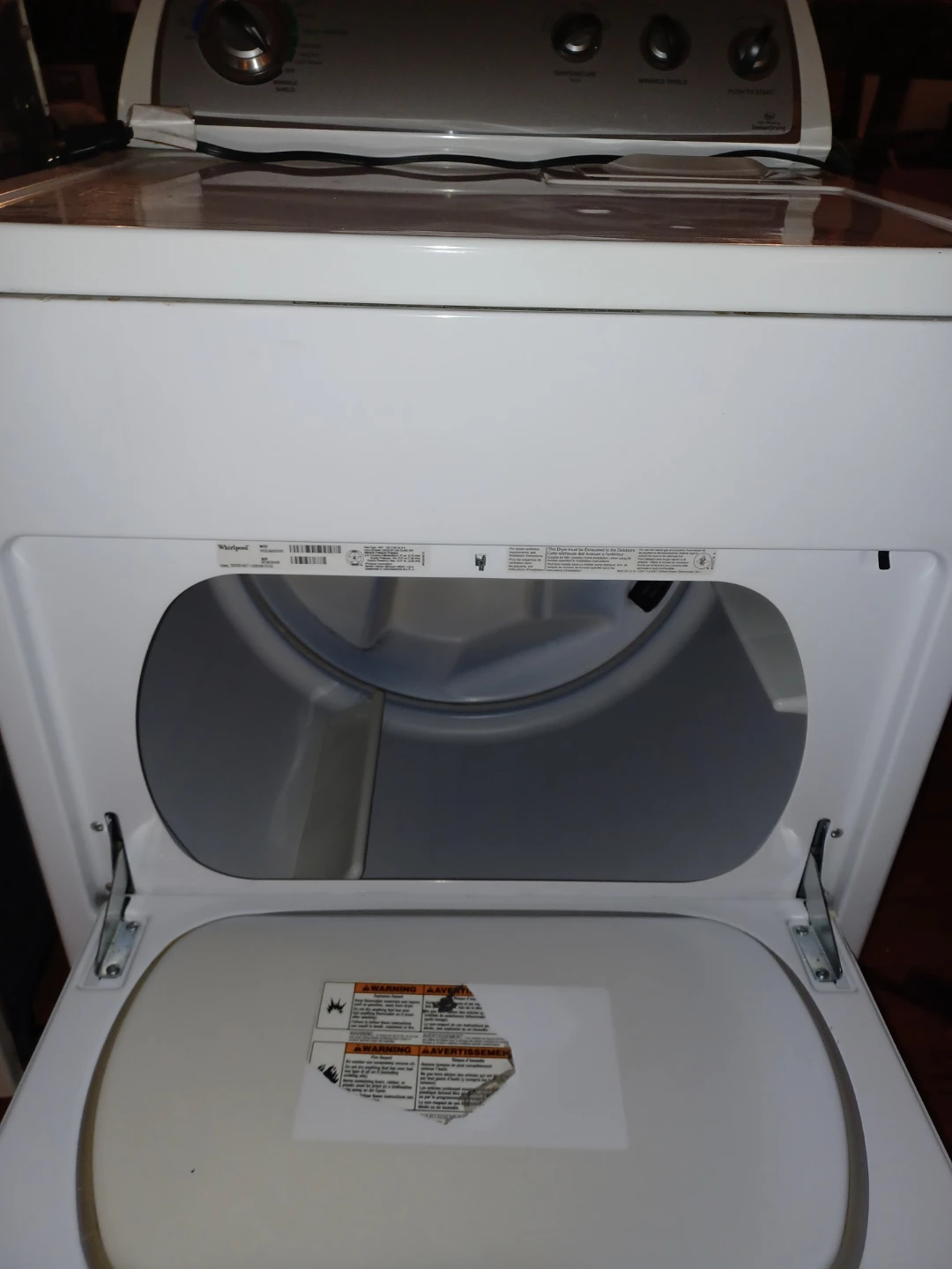 Whirlpool gas Dryer