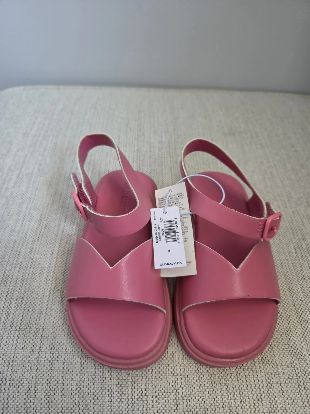 Old Navy Pink Toddler Sandals Size 8