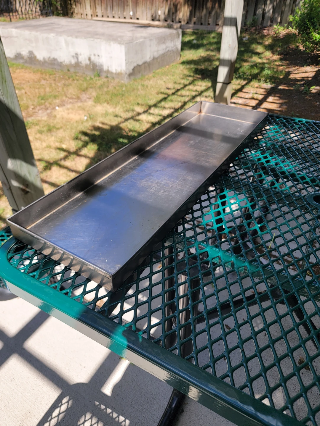 Stainless Steel Rectangular Tray