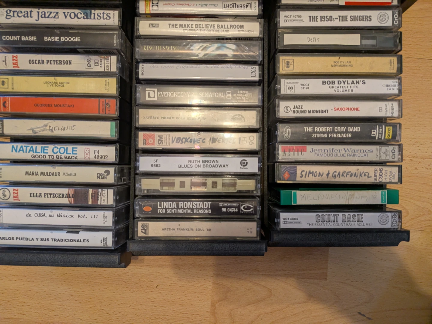 Casettes about 45 plus