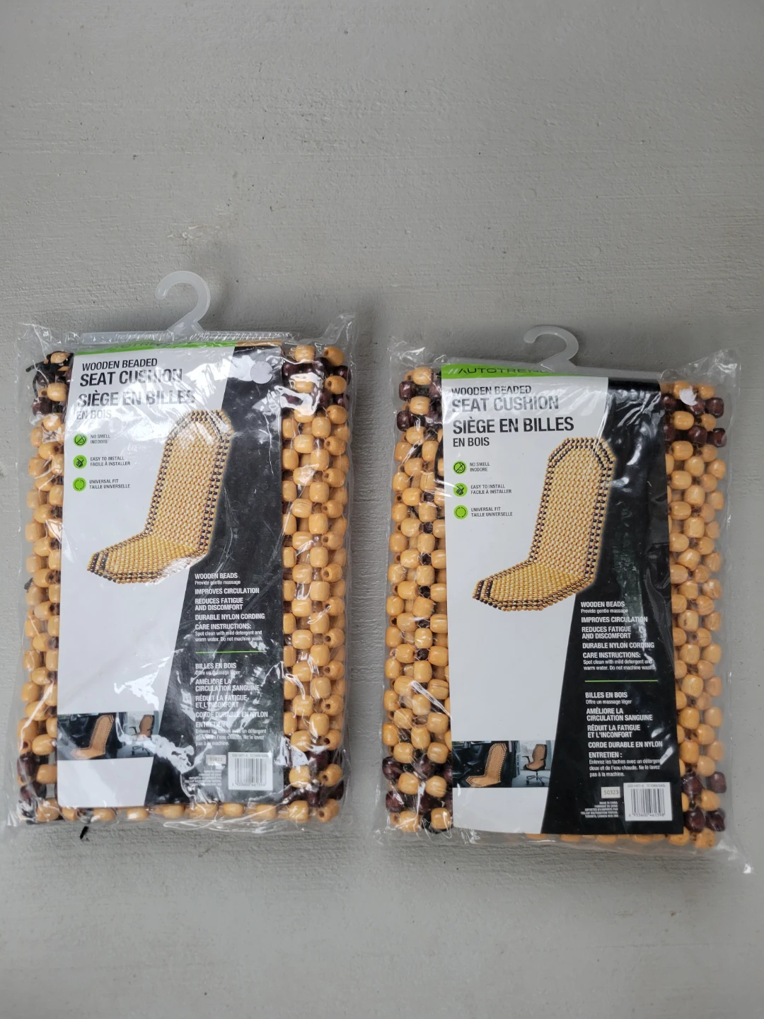 NEW Autotrend Wooden Beaded Seat Cushion