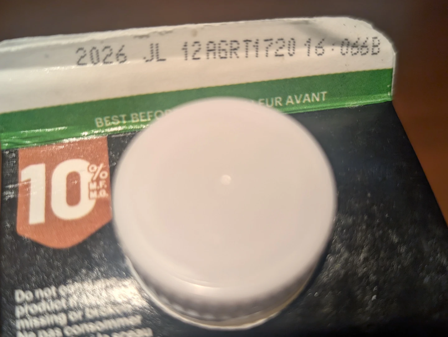Natrel Organic 10% Half & Half Cream 1L - photo 2