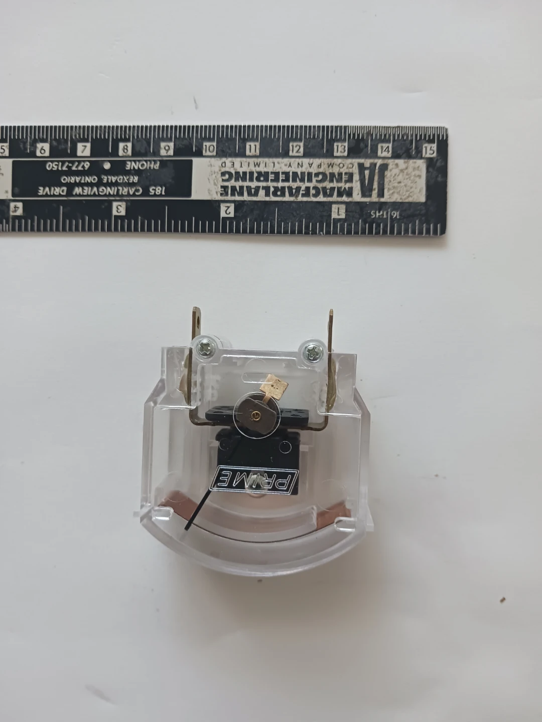 Prime D.C. Amperes Meter 0 to 8 Amp