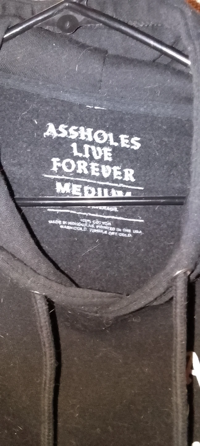 Assholes Live Forever Hoodie - photo 3
