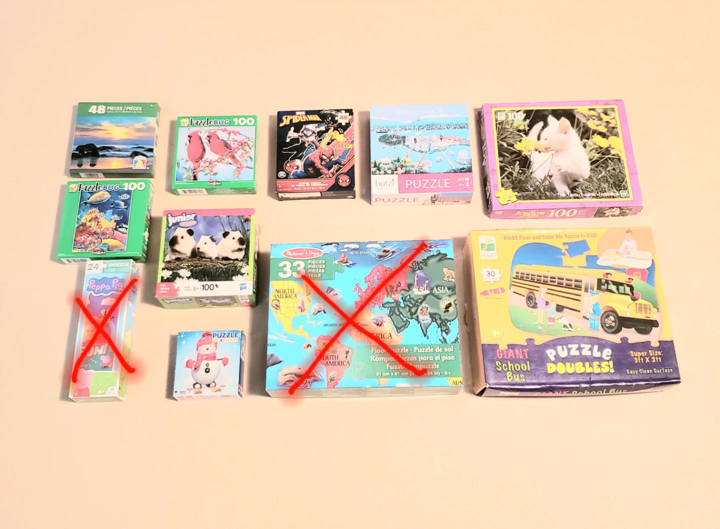 Kids Puzzles $3 for All