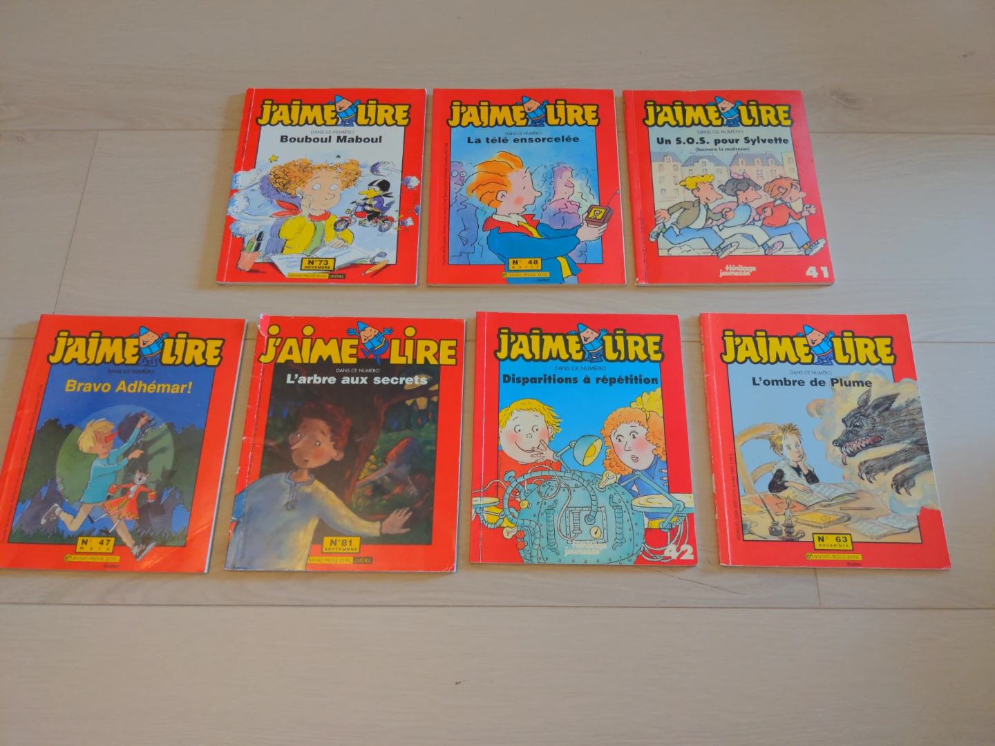 J'aime Lire Magazines (Bundle of 7)