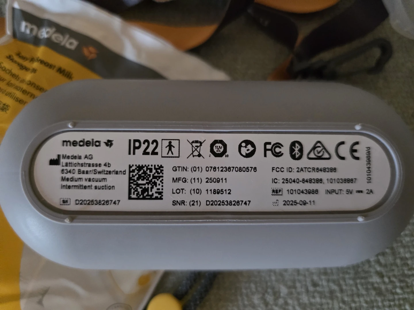 Medela Freestyle Electric Breast Pump - photo 3