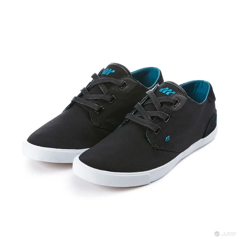 Men's Black Suede Sneakers Teal Boxfresh Mid-Top Stern BCH Shoes