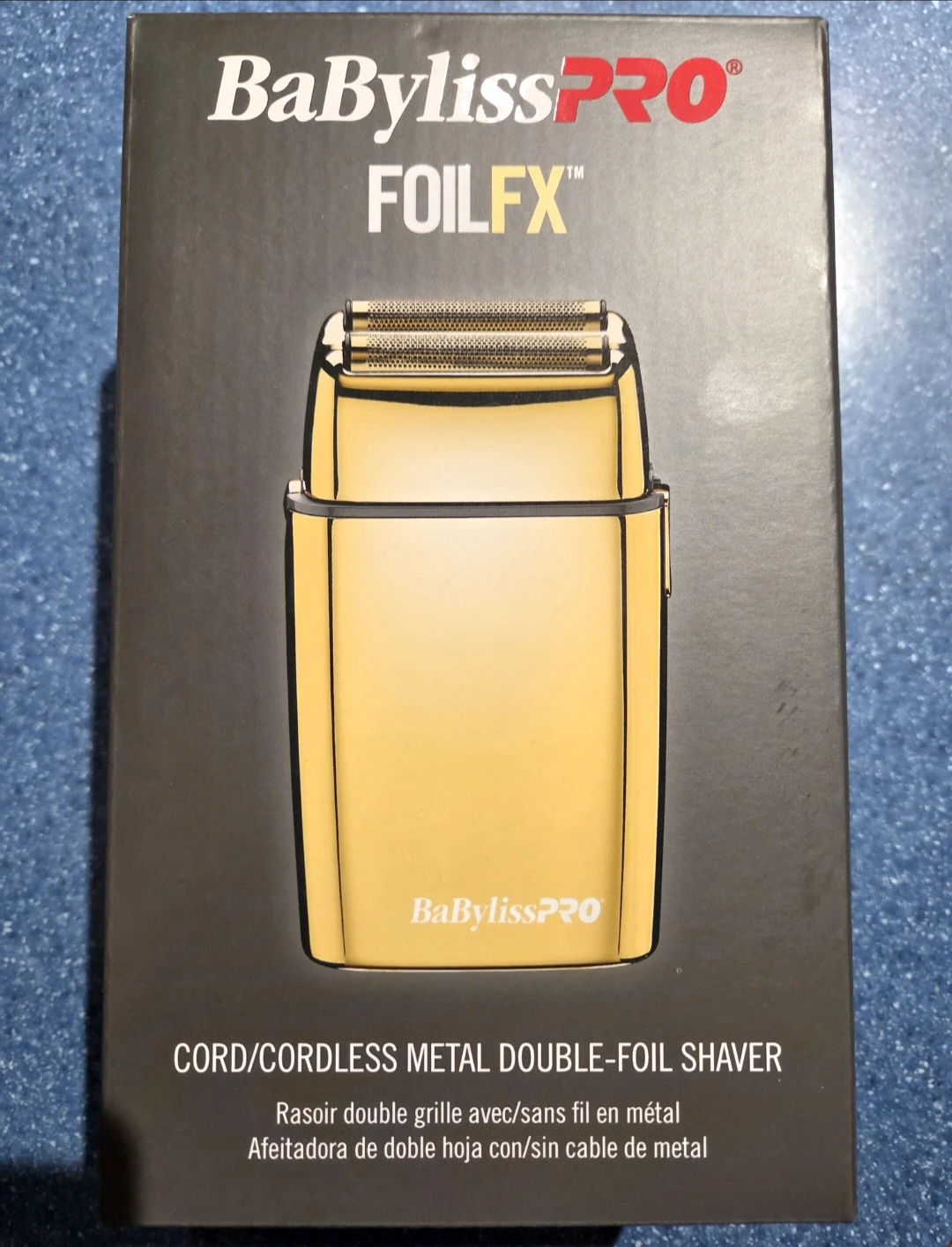 BaBylissPRO FOILFX Cord/Cordless Metal Double-Foil Shaver - photo 2