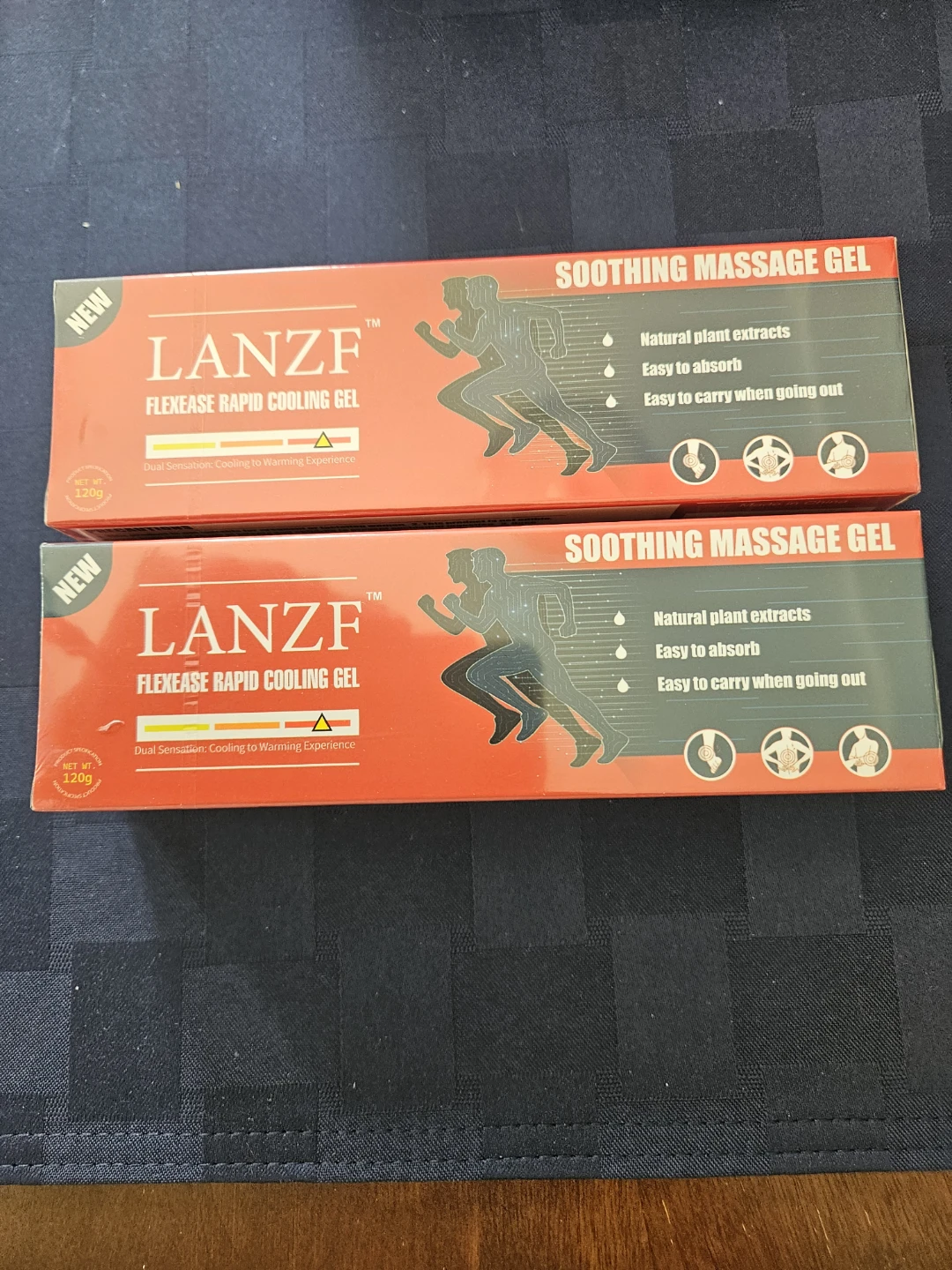 LANZF Soothing Massage Gel - Flexease Rapid Cooling Gel