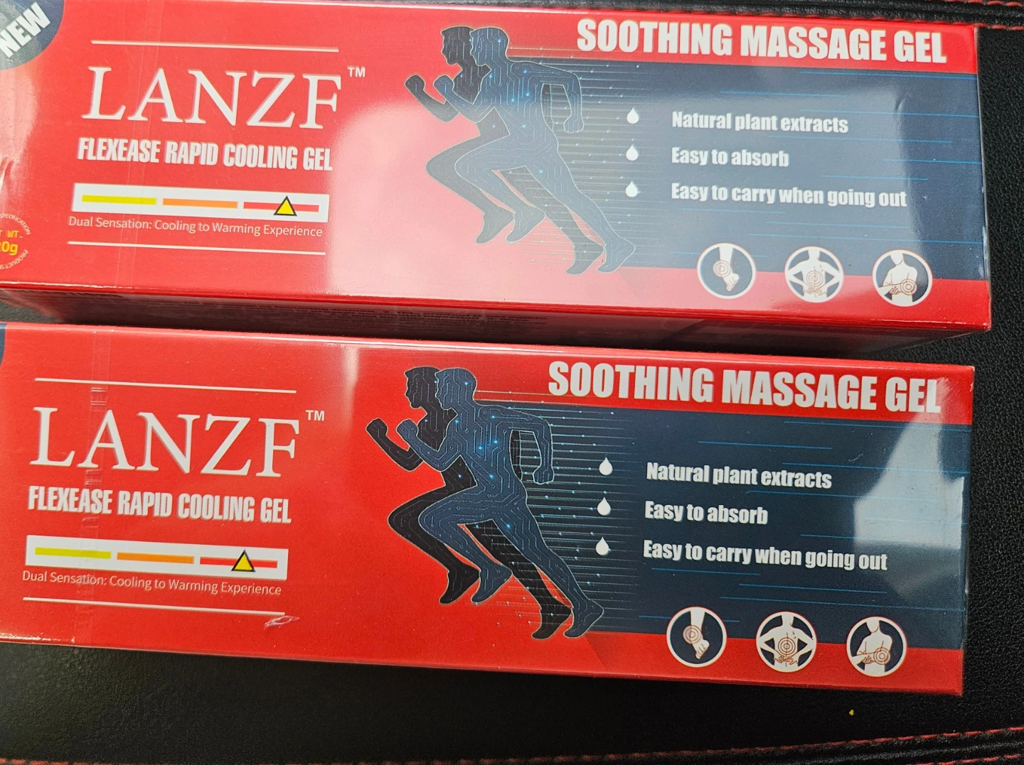 LANZF Soothing Massage Gel - Flexease Rapid Cooling Gel - photo 2
