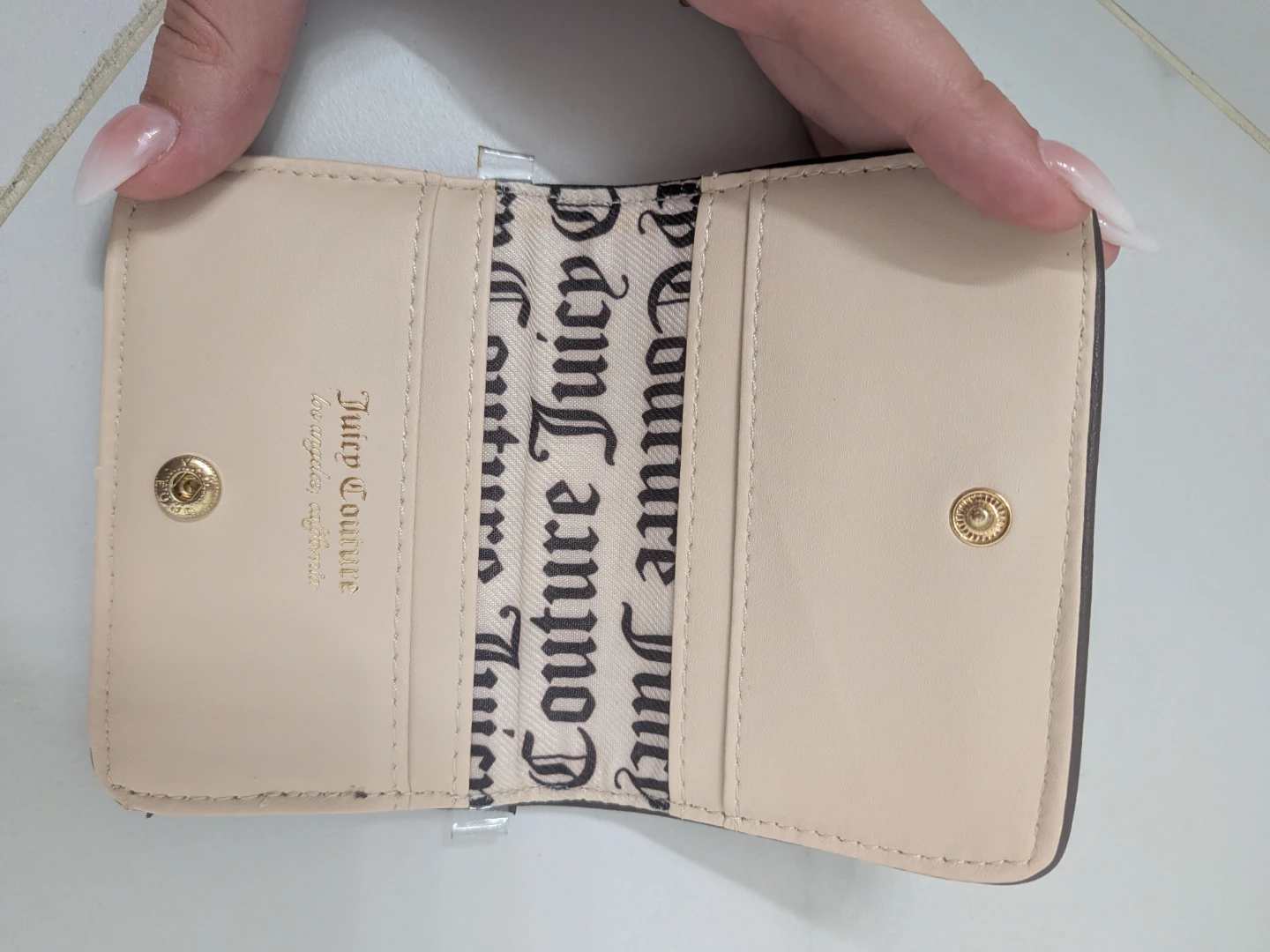 Juicy Couture Women's Pink Velour Wallet - photo 3