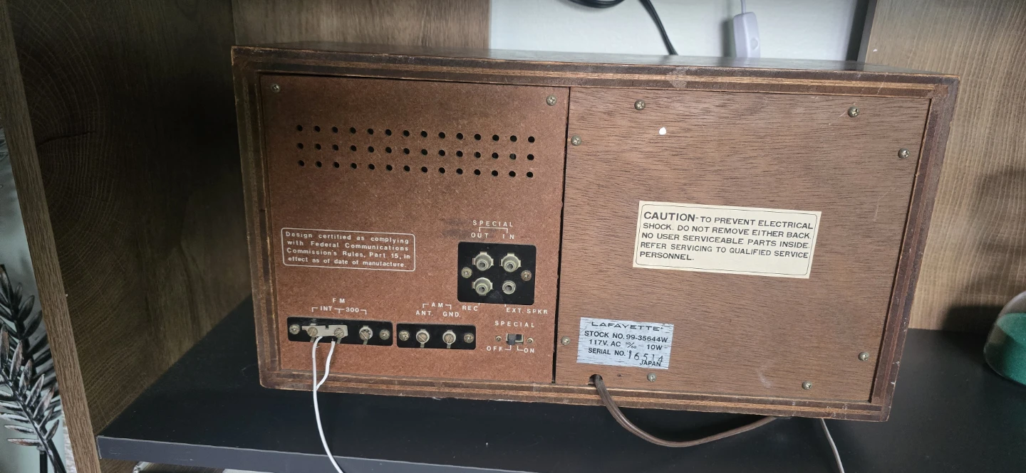 Vintage Lafayette Radio. Working Good - photo 3