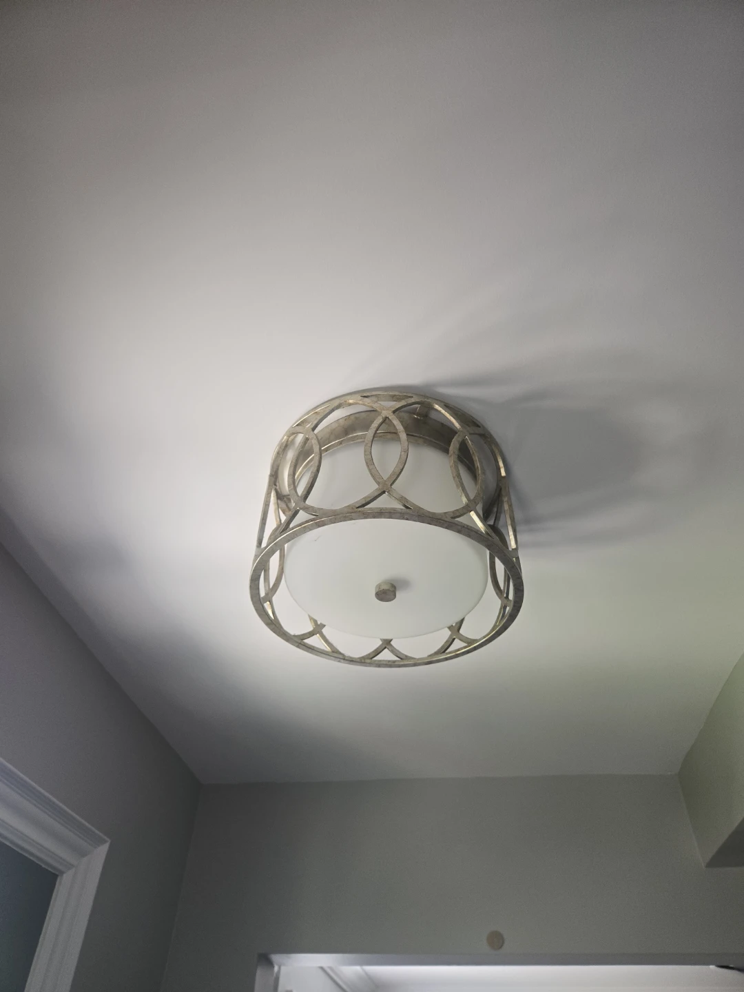 Troy Lighting Sausalito Flush Mount Light Fixture - Silver Gold
