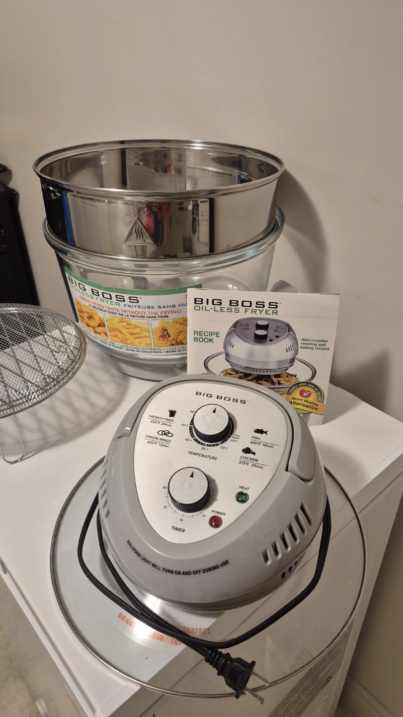 Big Boss Oil-Less Air Fryer - photo 4