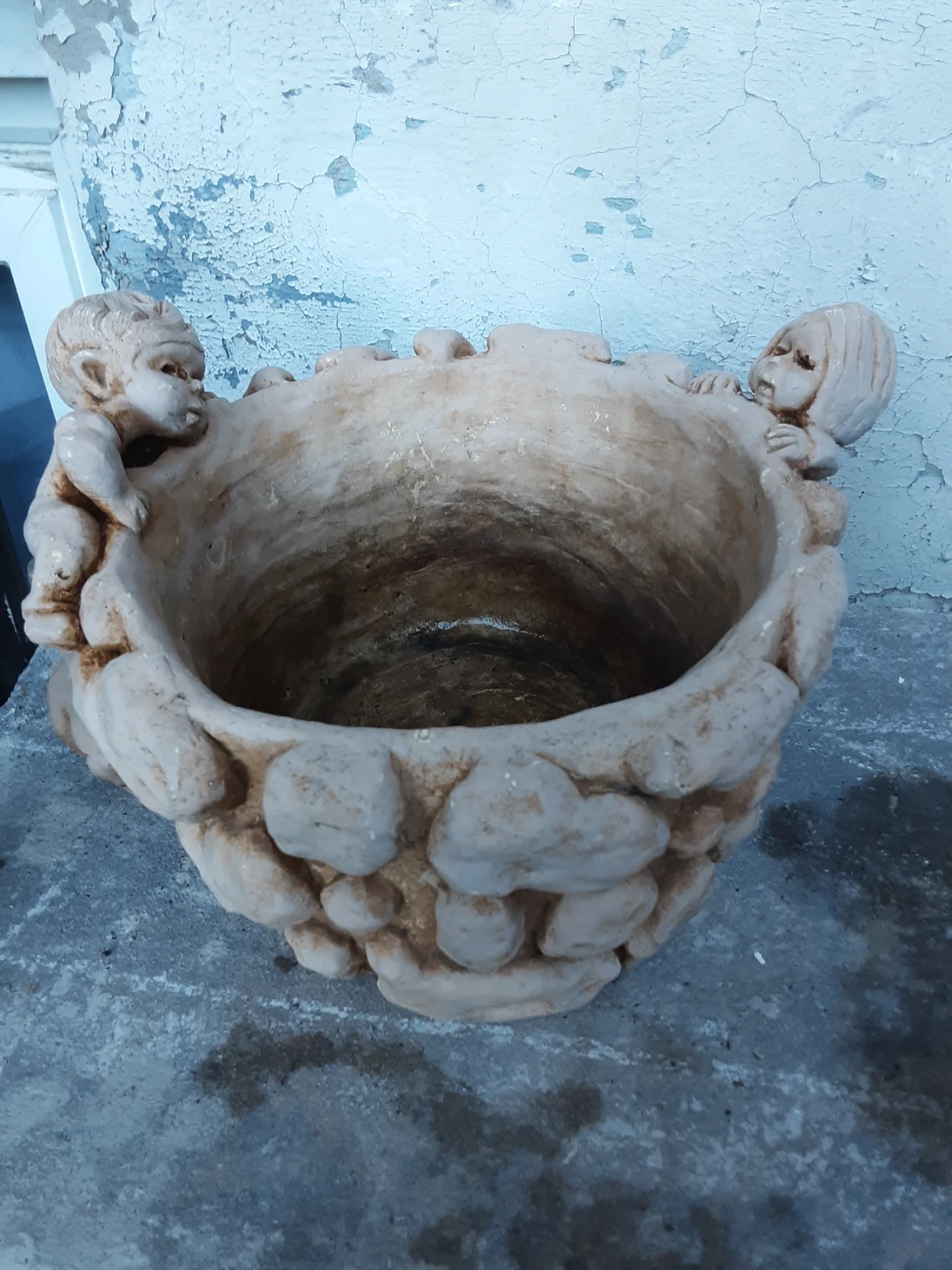 Planter 1970s Dave Grossman 7 in dia 5 in High