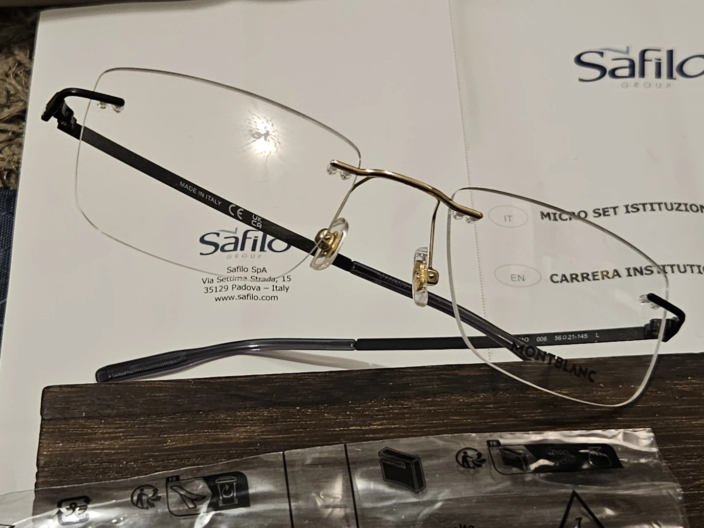 Montblanc Rimless Eyeglasses MB2810 - photo 4