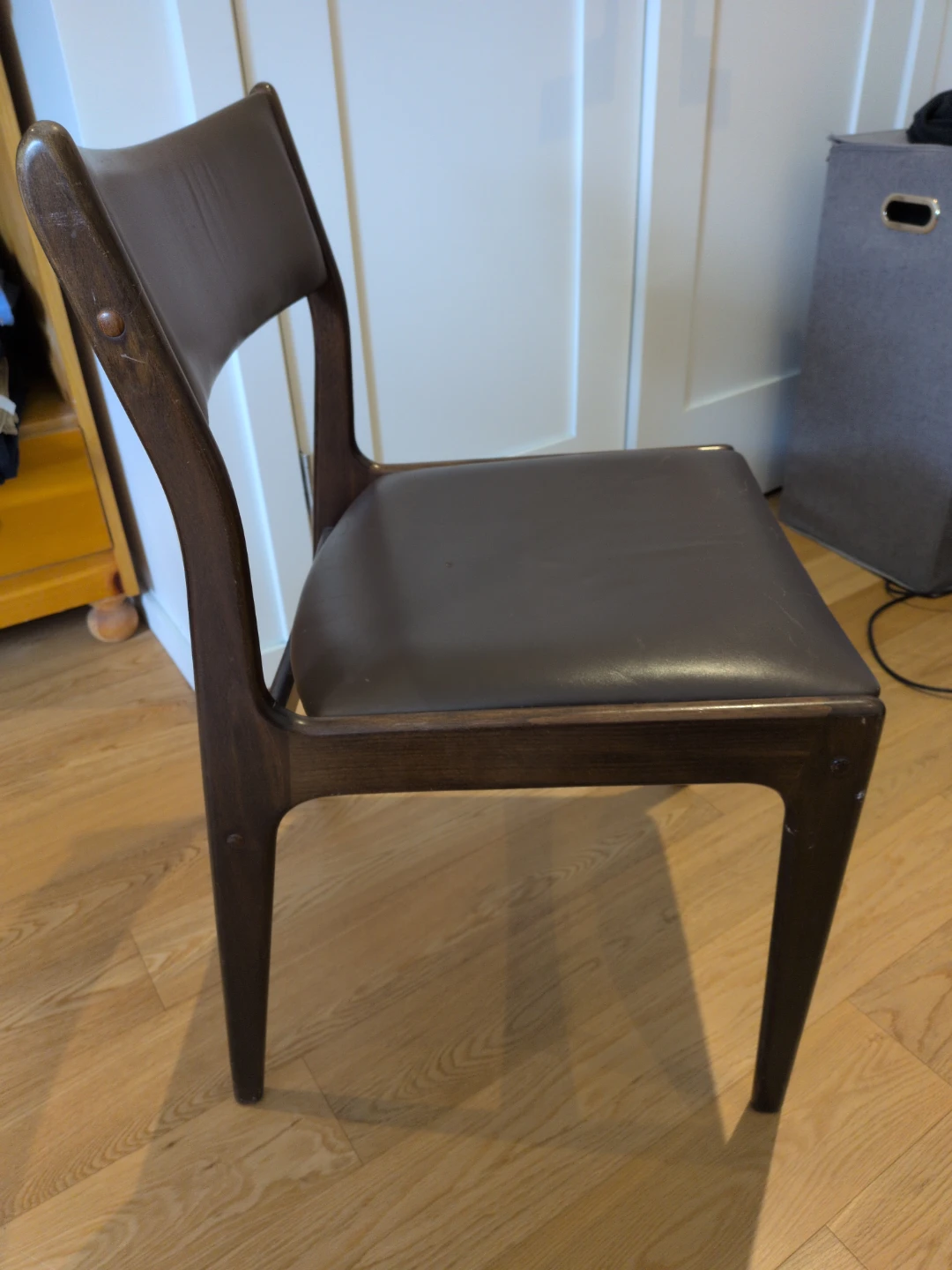 Pair of mid-century Danish Rosewood Dining Chairs