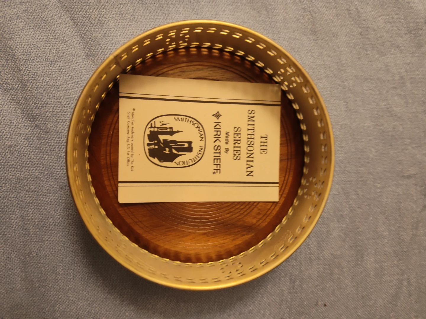 Kirk Stieff Smithsonian Series Coaster Set - photo 3
