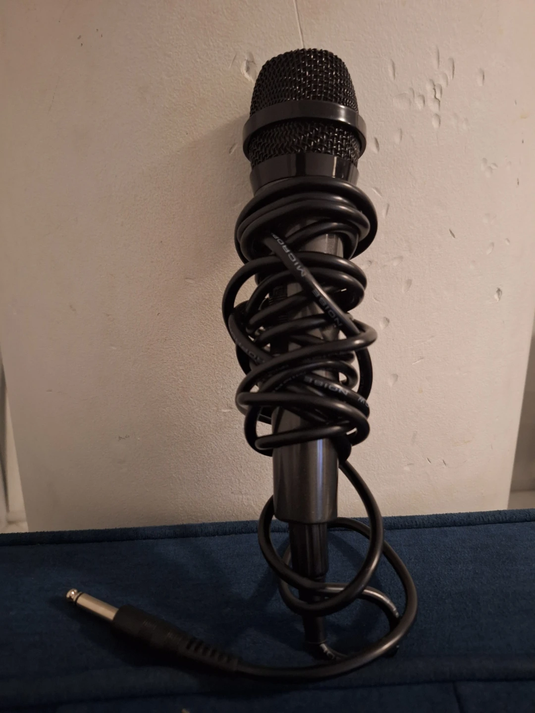 Black Microphone with Cord