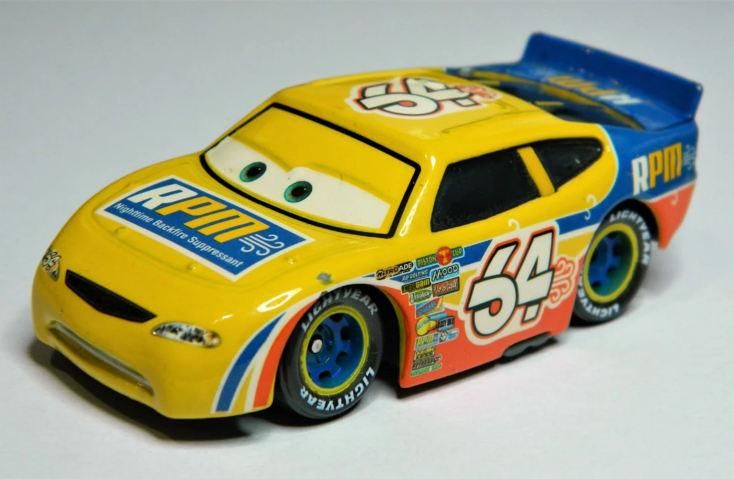 Disney Pixar Cars Darrell Cartrip regular or Metallic Diecast