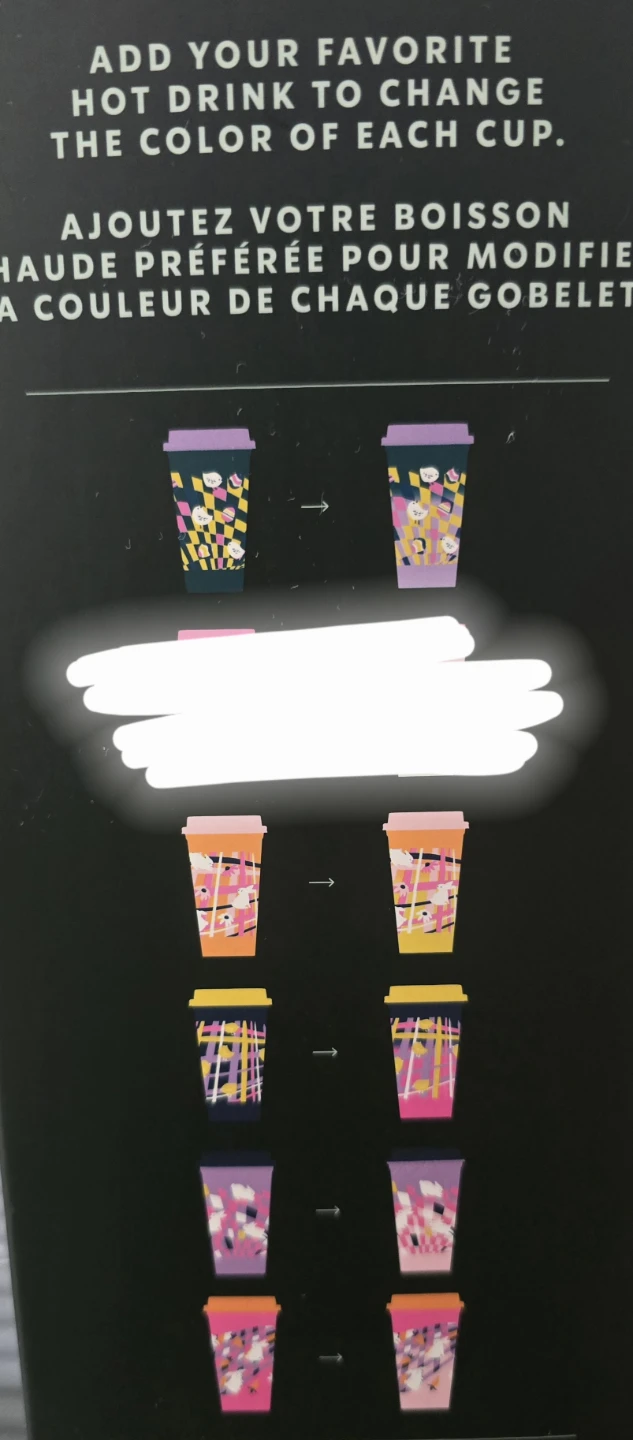 Starbucks Reusable Cups Color-Changing Hot Cups (Set of 6) - photo 2