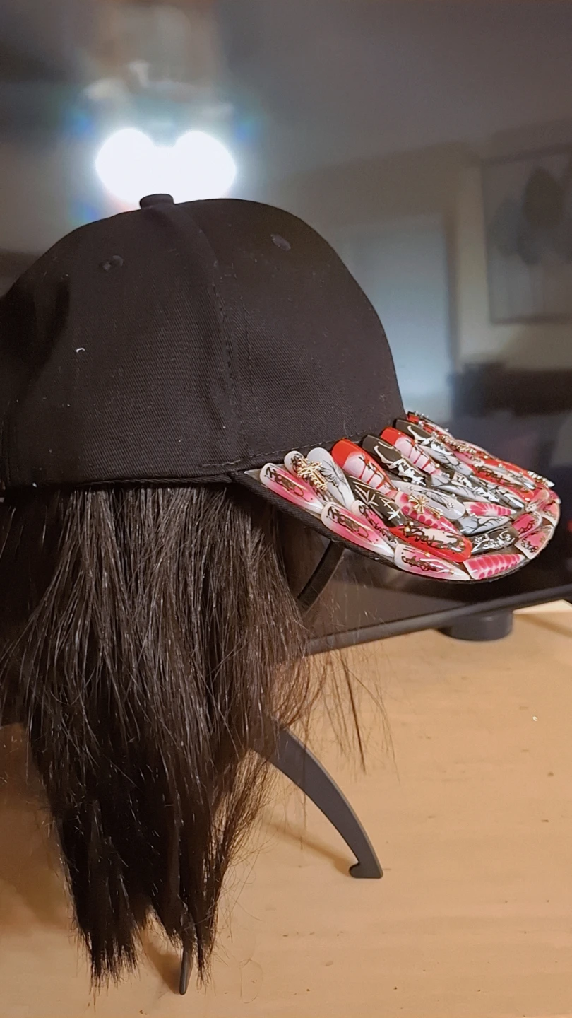 Akira Black Baseball Cap - photo 2