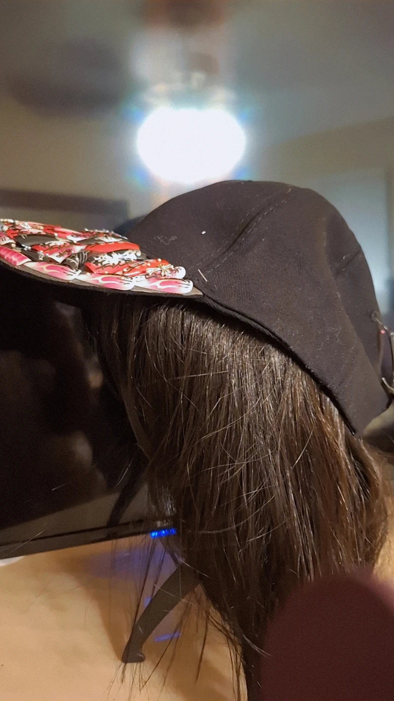 Akira Black Baseball Cap - photo 3
