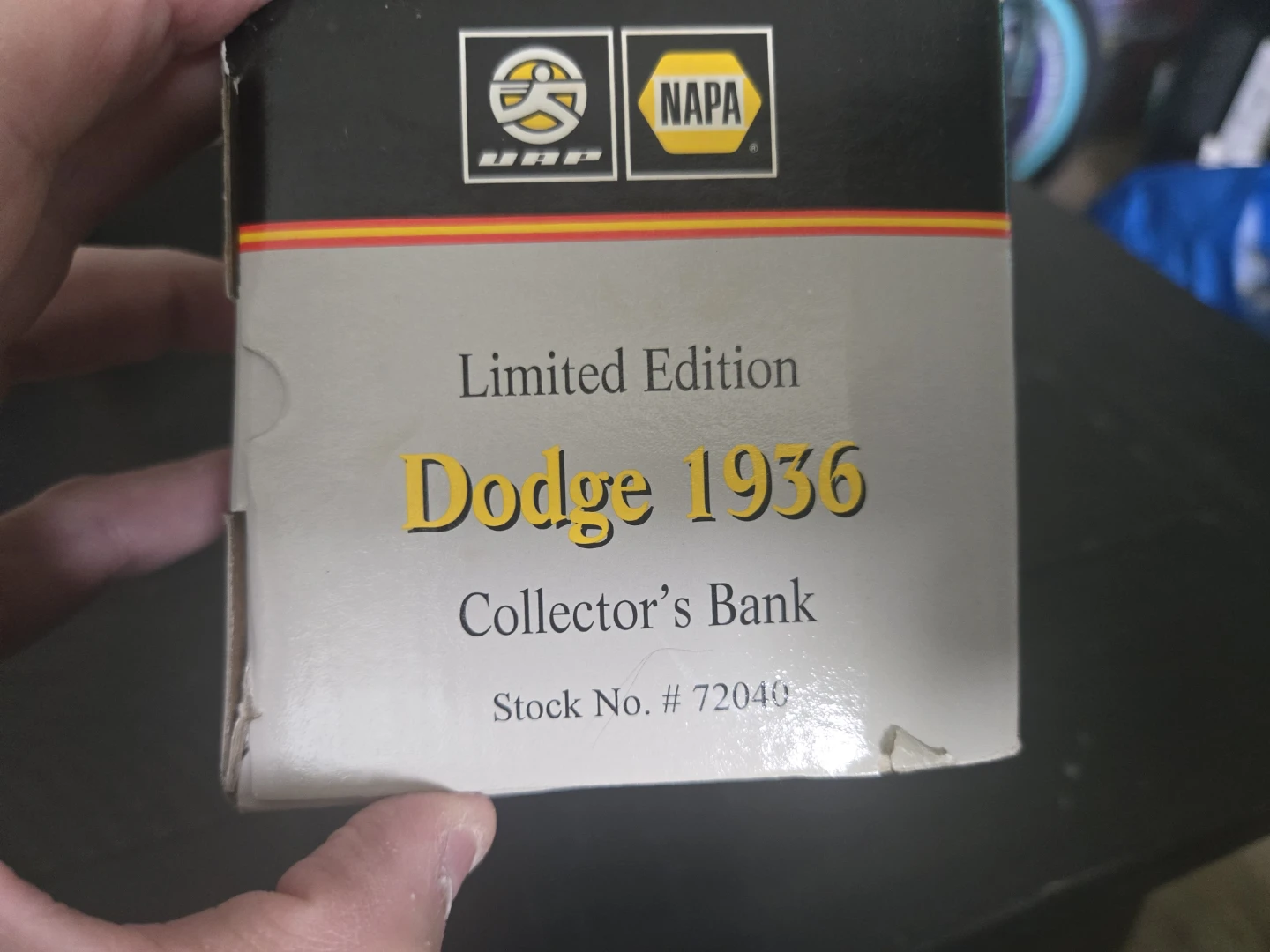 Limited Edition Dodge 1936 Collector's Bank Die-Cast Truck - photo 3